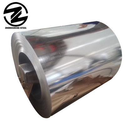 Spiraalgewicht 3-5 ton A653 Gr33 GI Spiraal 0.6mm 30-275 Warm gedompeld gegalvaniseerd stalen spoel 28 Gauge Zn 275 0.5mm met Skin Pass