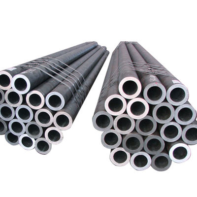 Groenhuisstructuur Sch80 Ss400 S235jr Q345 Q195 Sch 40 St37 St52 Warmgewalste naadloze buis Ronde zwart geschilderde naadloze koolstofarme stalen buis