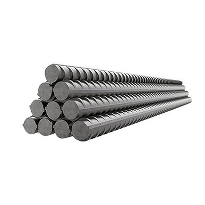 Staalbalk ASTM A615 Klasse 60 Ss400 S355 Hrb335 Hrb400 Hrb500 Warmgewalste ijzeren vervormde staafstaaf voor de bouw van gebouwen