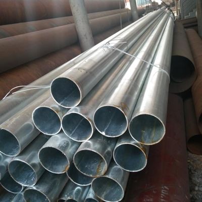 Ronde sectie ASTM A106 Sch 40 ERW GI gegalvaniseerde staalpijp met ±1% tolerantie
