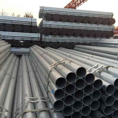 Ronde sectie ASTM A106 Sch 40 ERW GI gegalvaniseerde staalpijp met ±1% tolerantie