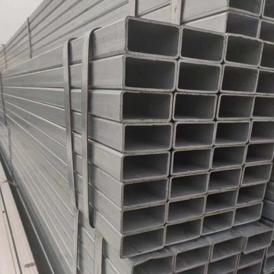 Ruim holle sectie warmgewalste koolstofstaalbuis gelast gegalvaniseerd rechthoekig staalbuis met bouwdienst