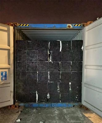 Ruim holle sectie warmgewalste koolstofstaalbuis gelast gegalvaniseerd rechthoekig staalbuis met bouwdienst