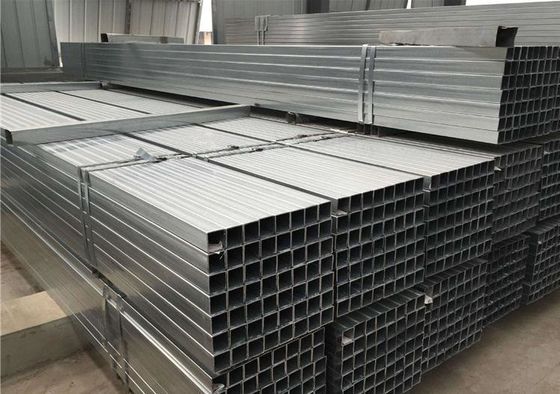 Ruim holle sectie warmgewalste koolstofstaalbuis gelast gegalvaniseerd rechthoekig staalbuis met bouwdienst
