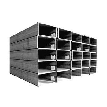 ISO9001-gecertificeerde 6&quot; gegalvaniseerde RHS-staalpijp voor hek 80A 43mm 10 ft Geolied of niet-geolied Iets geolied