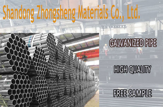 Hot Dip en Epoxy Coated gegalvaniseerd staalpijp per meter Zwart als klant vereiste voor longitudinale gelaste Pre GI