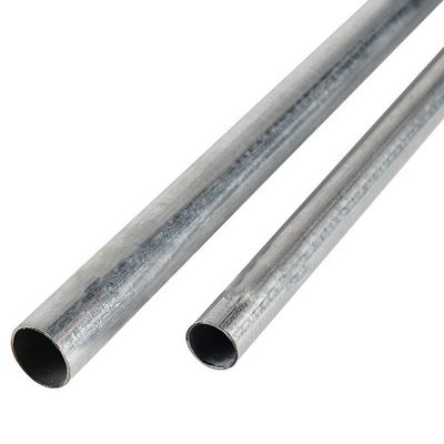 PVOC-gecertificeerde 0,6-10 mm gegalvaniseerde stalen buis voor steigers en kassen 114 mm Diameter 16 Gauge 32 mm Dikte