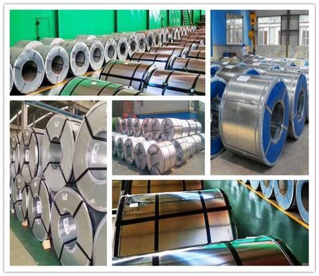 Spiraalgewicht 3-8 ton Hardheid Middenhard 22 Gauge Grote bloem CGCC Hot-Dip gegalvaniseerde stalen spoel