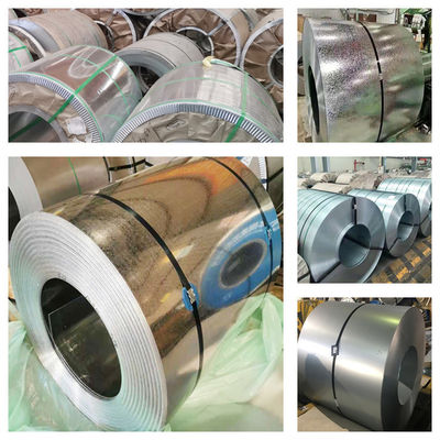 Gegalvaniseerde beklede stalen spoel 0,8-1,5 mm Dikte Z120g Z30 Z60 Z180 Z600 20 22 28 Gauge