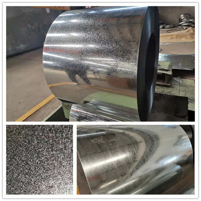 Gegalvaniseerde beklede stalen spoel 0,8-1,5 mm Dikte Z120g Z30 Z60 Z180 Z600 20 22 28 Gauge