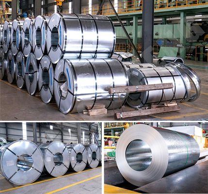 Gegalvaniseerde beklede stalen spoel 0,8-1,5 mm Dikte Z120g Z30 Z60 Z180 Z600 20 22 28 Gauge