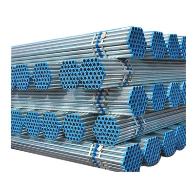 2 inch GI-pijpen voor kassen Hot Dip ASTM/GB/BS/JIS/EN Standard 20 ft ijzer gegalvaniseerde ronde ijzeren staalpijp