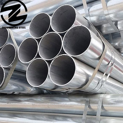 2 inch GI-pijpen voor kassen Hot Dip ASTM/GB/BS/JIS/EN Standard 20 ft ijzer gegalvaniseerde ronde ijzeren staalpijp
