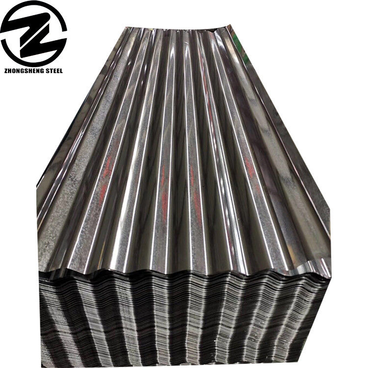 0.35mm 0,45mm Dikte Regelmatig Spangle Hot Dip gegalvaniseerd dakplaat voor duurzame buiten- en binnenmuur