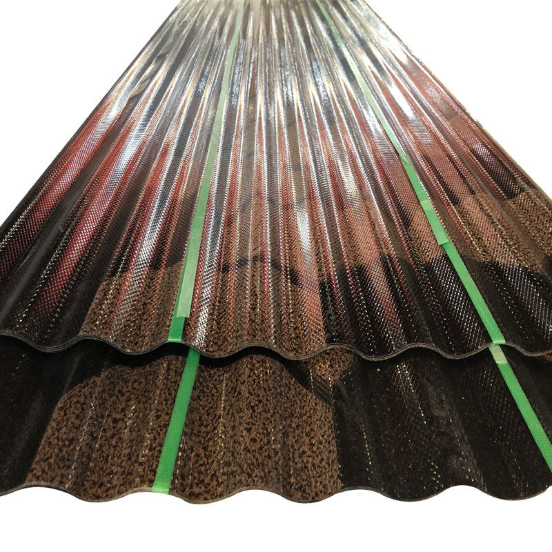 Gepersonaliseerde kleur Q195 Q235 Q355 RAL golfdraad staal dakplaat Galvaniseren Ppgi golfdraad profielplaten in standaard ASTM