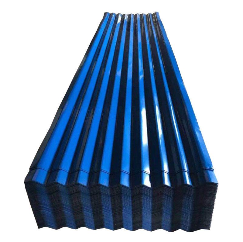 Kleurbedekte dakplaat in blauw Ral9016 voor hedendaags design
