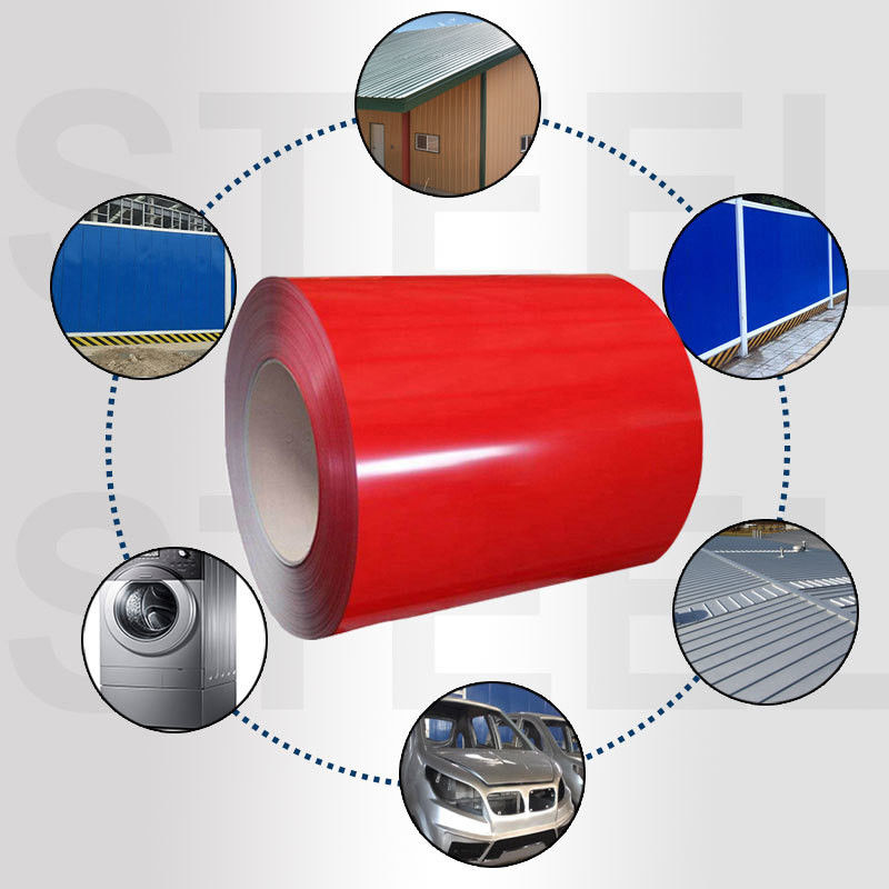 Breedte 100-1250 mm Dx51d Voorgedrukt Ppgi gegalvaniseerd stalen spoel/plaat met tolerantie ± 1% of per klantvereiste