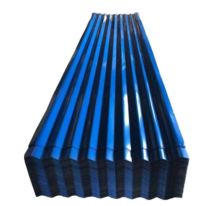 665-1100 mm Breedte RAL 9047 en RAL 9002 GMI gegalvaniseerd dakplaat voor metalen dakbedekkingen
