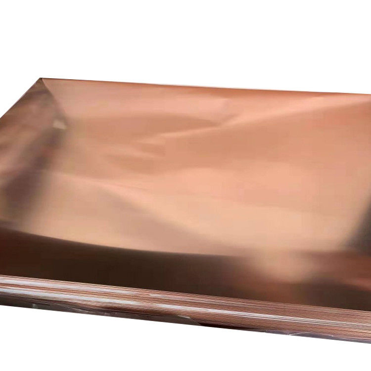 Breedte van 50 mm tot 2500 mm 0,5 mm dik koper bekleed laminaatplaat met 195 MPa ultieme sterkte