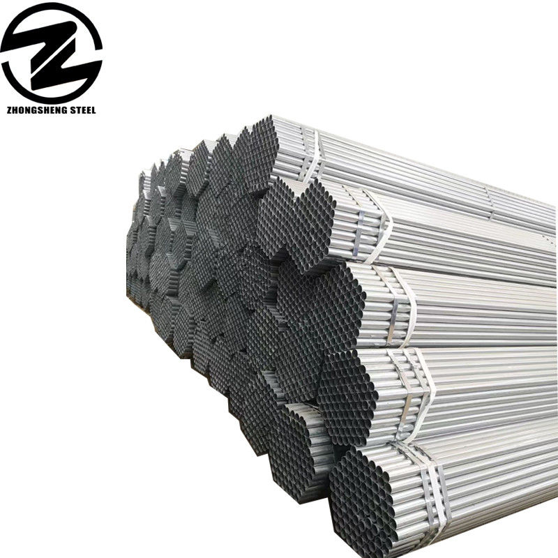 30-275 g/m2 Zinkcoating 1,5'' OD 2 mm Dikte Warm gedompeld GI gegalvaniseerd ronde staalpijp voor chemische meststoffen systeem