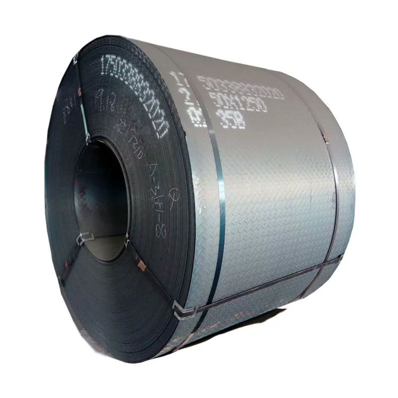 Carbon mild steel checkered sheet vloerplaat Ss400 A36 3,5 mm 3,8 mm voor scheepsplaat techniek Warmgewalst