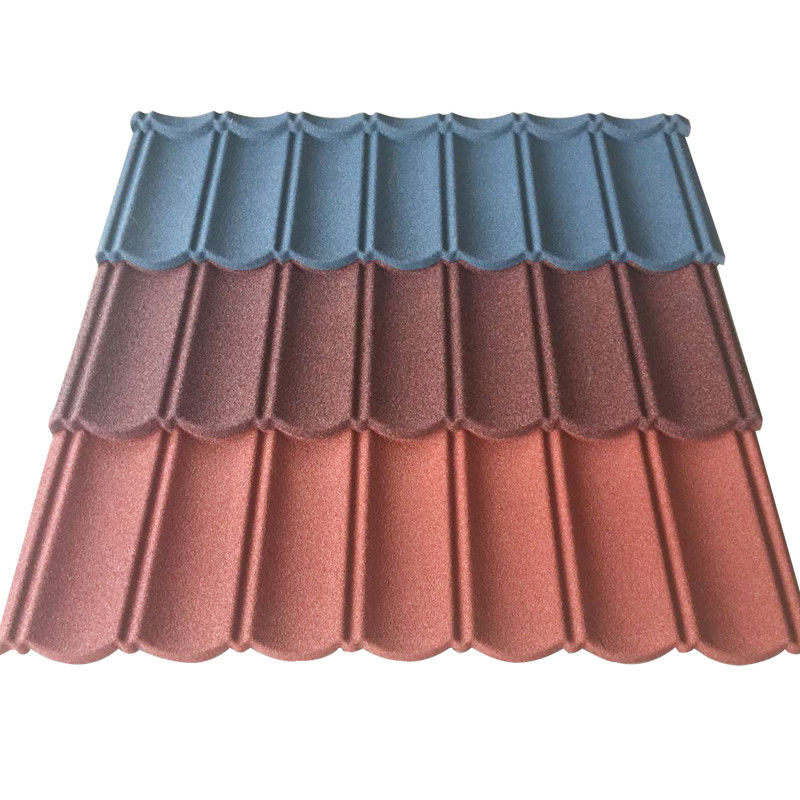 2.7kg/pcs Duurzame Spectrum gekleurde stenen daktegels De perfecte mix van stijl en duurzaamheid voor winddichte huizen