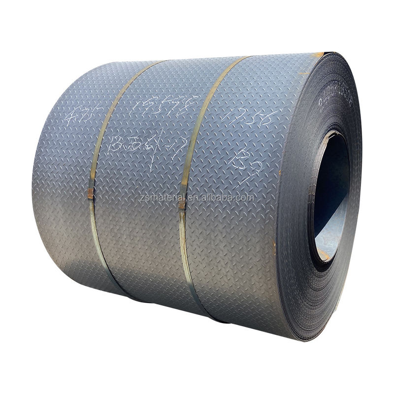 Warmgewalste stalen rollen van scheepsplaat met een dikte van 2,5 mm, lengte 2000-12000 mm, vervaardigd in AISI SS400