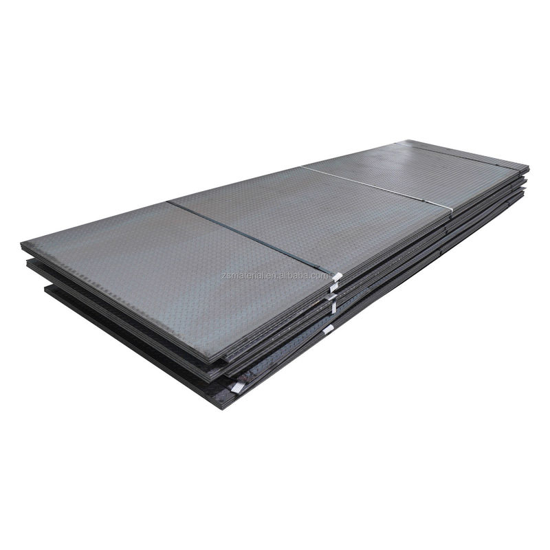 Prime Q235b 3 mm 4 mm 5 mm Dikte Mild Checker Steel Plate Checkered Plate Steel voor het buigen van de verwerking Service