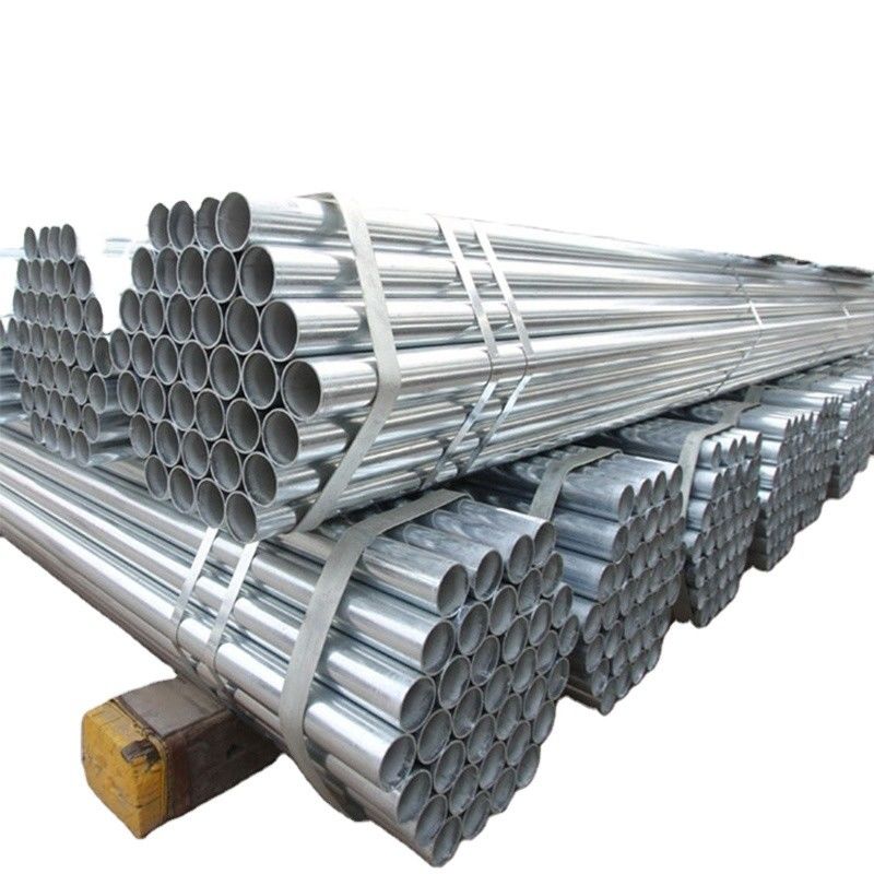 Welding Processing Service Hot Dip Pre-galvaniseerde stalen buis met 0,6 mm-10 mm dikte binnen de constructie