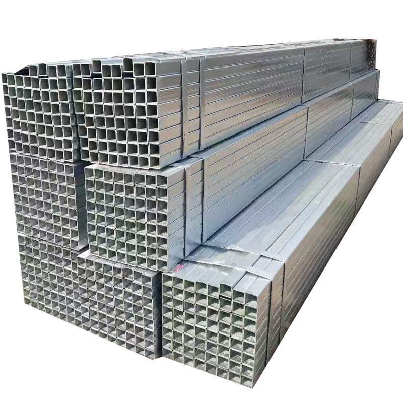 Ms Rectangular Hollow Gi Pipe Galvanized Square Steel Pipe Tube met EN Standard en Plastic Pipe Cap End Protector