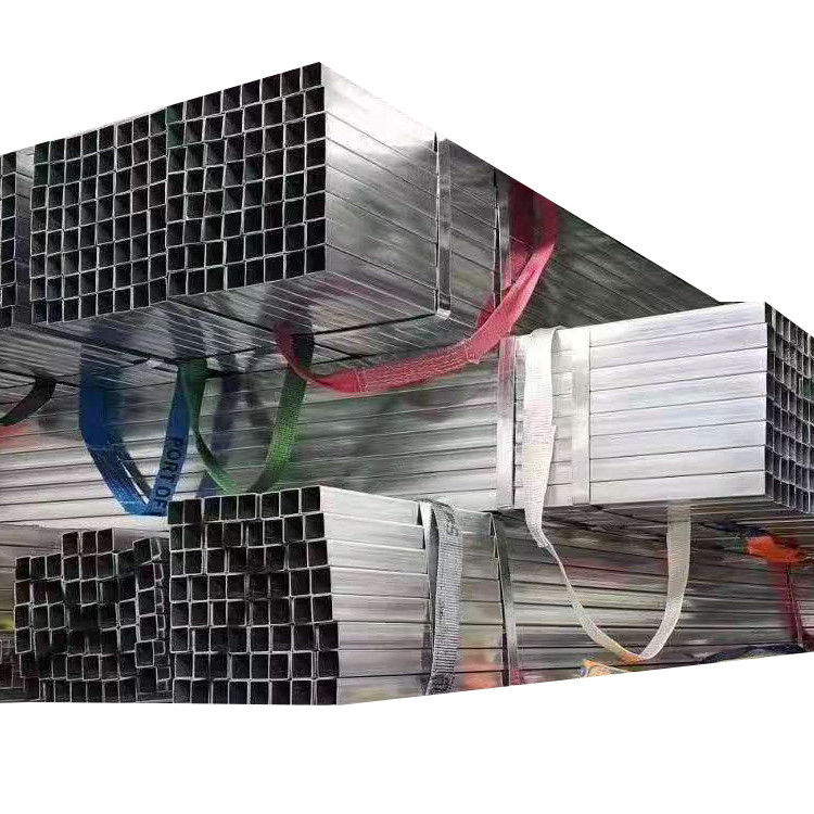 API Pipe Prime ASTM 50 x 50 Vierkantbuizen voor Carports Vierkant gegalvaniseerd buis en 1-6m lengte