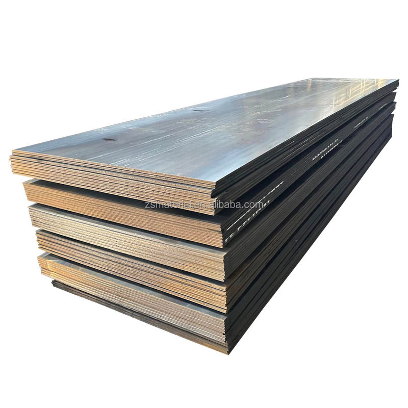 Gepersonaliseerde lengte niet-legerings prima warmgewalste stalen platen ASTM A36 Q235B Q355 13 mm 3 mm voor gebouwen