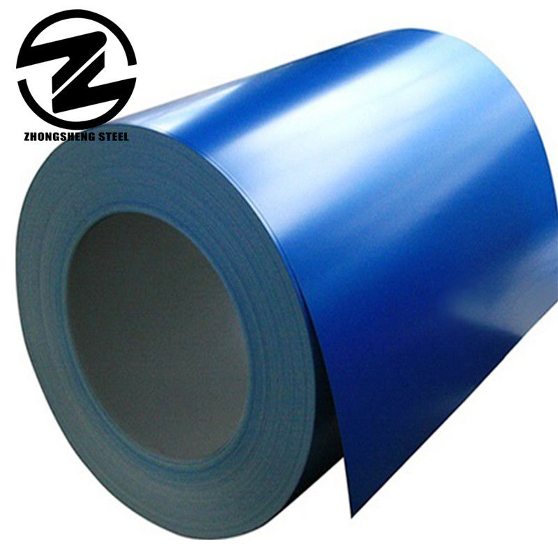 3-5 ton Spiraalgewicht Z121-Z180 Coating RAL5017 Blauw Voorgeschilderd PPGI Stalen Spiraal 0,21*914mm