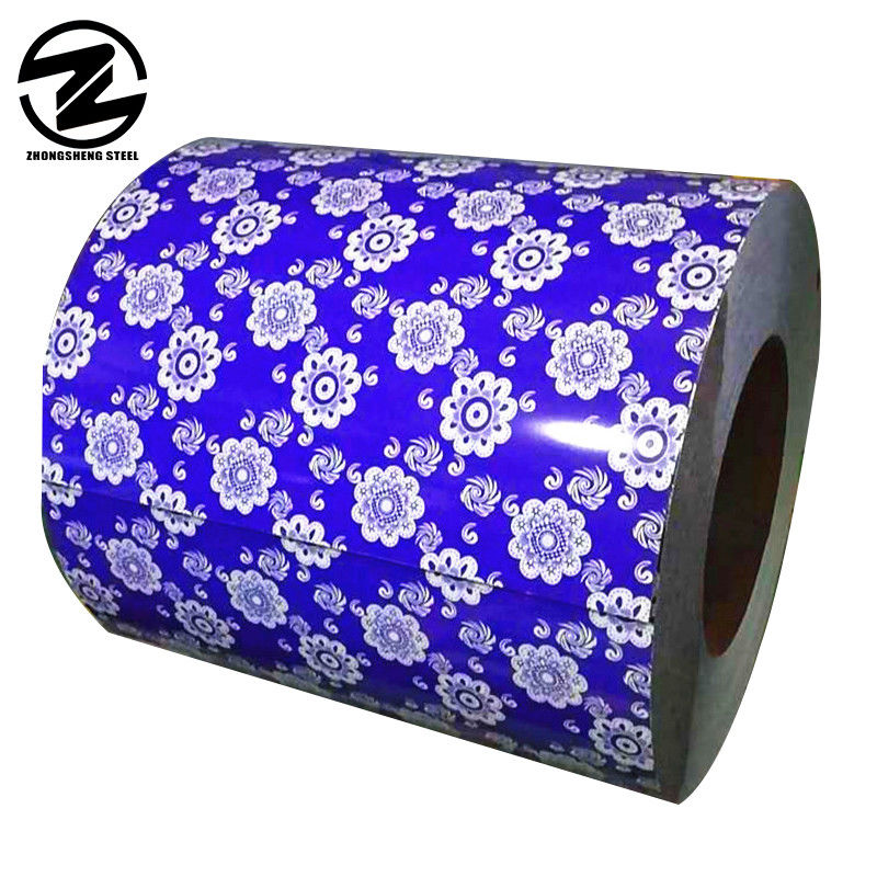 Blauw RAL Kleur PPGI RAL9002 RAL5016 Kleurbedekte stalen spoel S320GD RAL8017 met lengte volgens uw klant vereiste