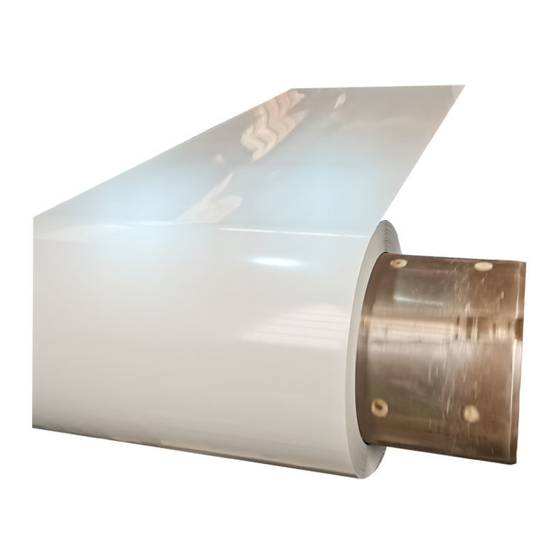0.5mm PPGI spoelen rechtstreeks leveren witte kleur voorgeverfde stalen spoel voor het maken van whiteboards RAL groene tolerantie ± 1%