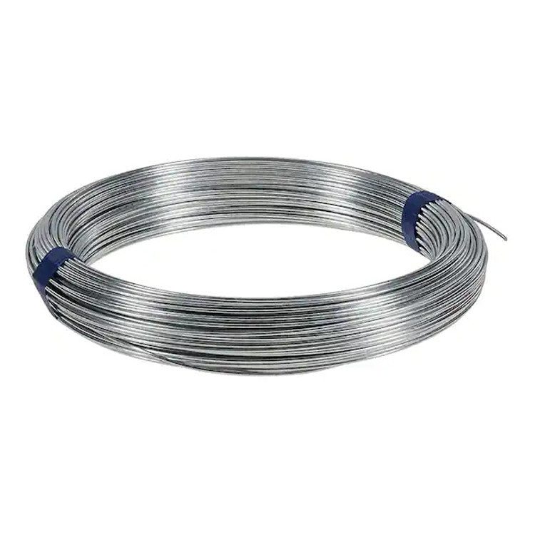 0.3mm 0,5mm 1,0mm 6mm Zinkbedekte hoogkoolstof gegalvaniseerde ijzeren draad met ±1% Tolerantie