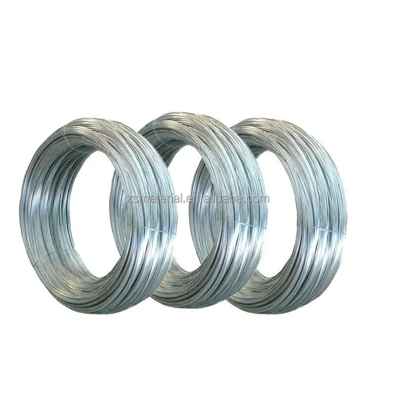 Niet-legering warm gedompelde gegalvaniseerde ijzeren draad met ± 1% tolerantie 3,2 mm 5 mm buitendiameter