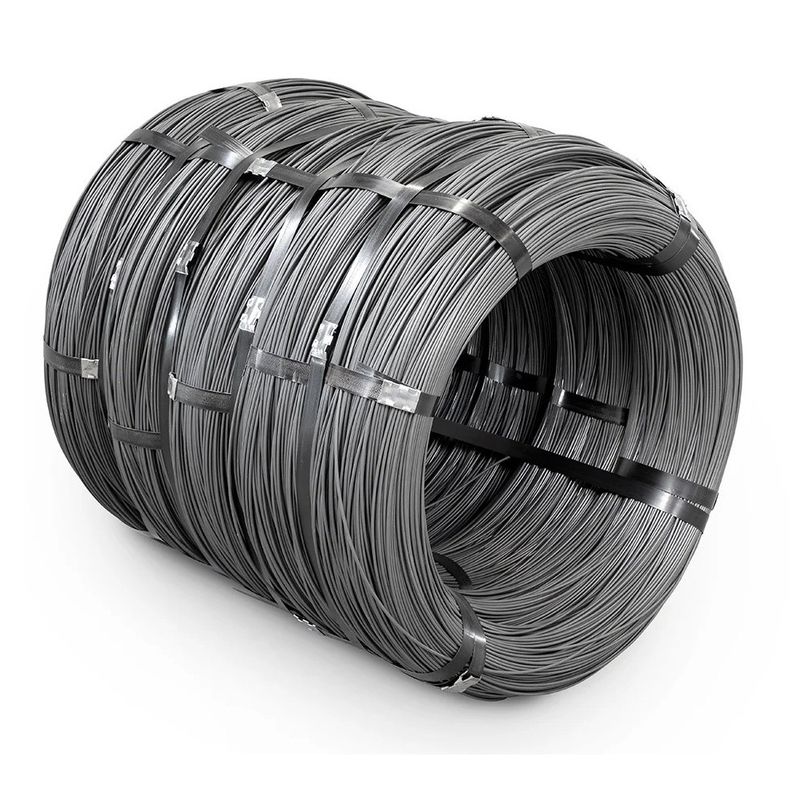 ASTM Standard Ready Stock Zwart 1mm 0,8mm 1,2mm q195 q235 q345 Carbon Steel Draad voor Nagel maken Staaldraadborstel Gratis monster