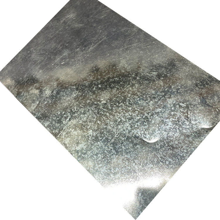 Z121-Z180 Coating Prime DC01 DC02 Koudgewalst 0,3 mm Plain Color Coated Galvanized Steel Plate met licht geoliede oppervlakte