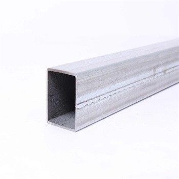 ISO9001-gecertificeerde 6&quot; gegalvaniseerde RHS-staalpijp voor hek 80A 43mm 10 ft Geolied of niet-geolied Iets geolied